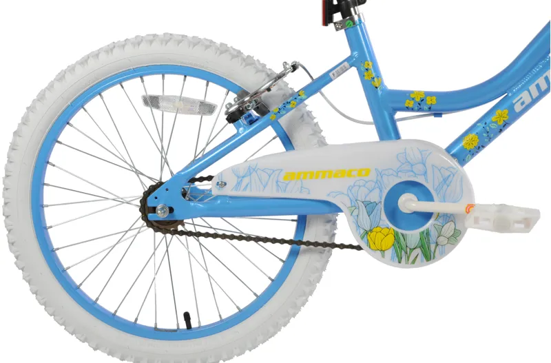 Ammaco Orchid 18 Inch Wheel Kids Bike Blue-3